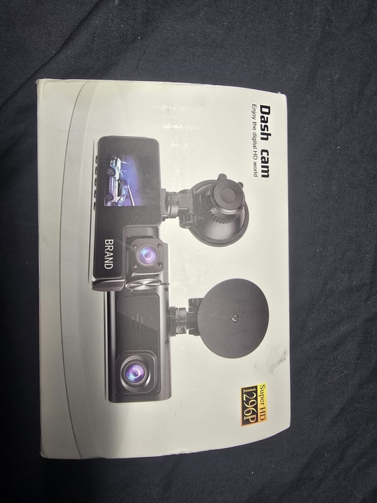 Abrand Other - Abrand Dual-Lens Dash Cam — Black